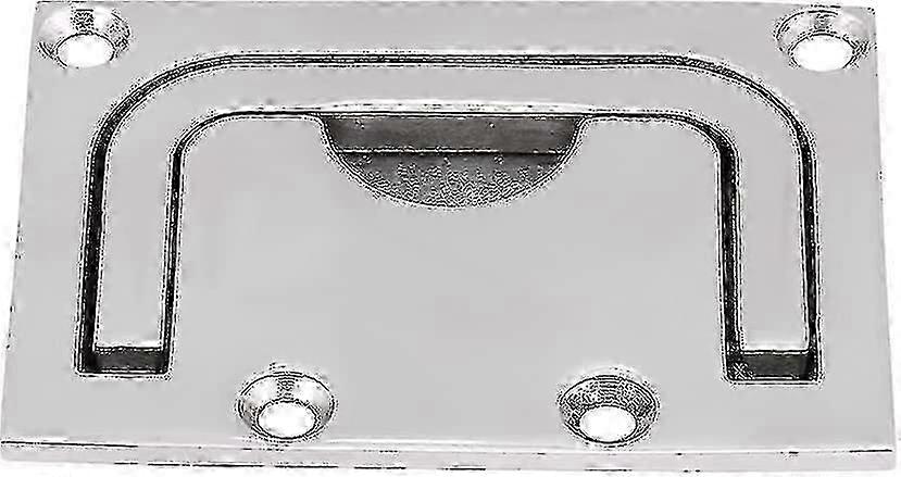 Boat Flush Mount Hatch Handle - Stainless Steel Pull for Marine Cabinets