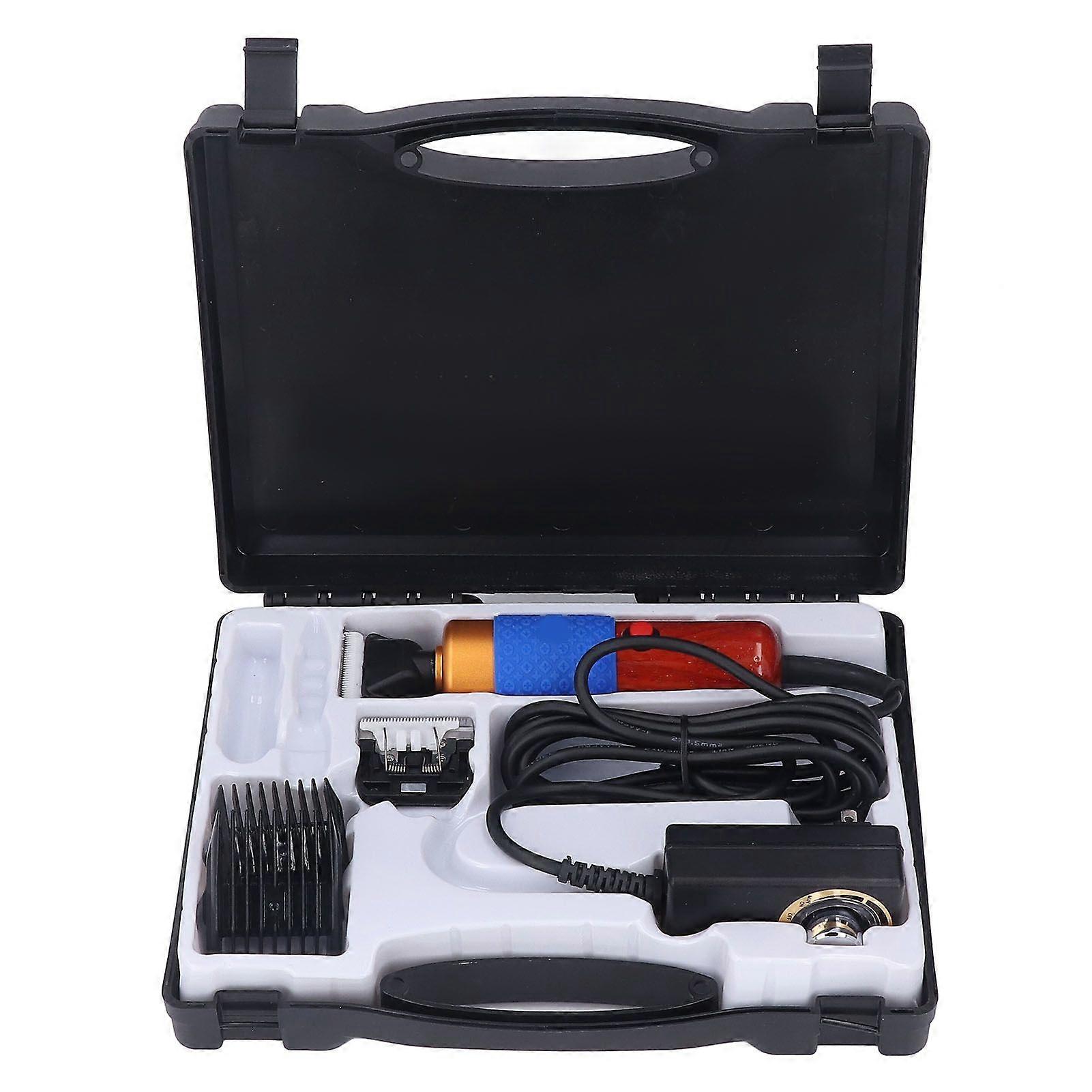 200W Carpet Trimmer High Power 2 Different Sizes Electric Carpet Trimmer 6 Different Speeds Wooden Handle US Plug 100240V