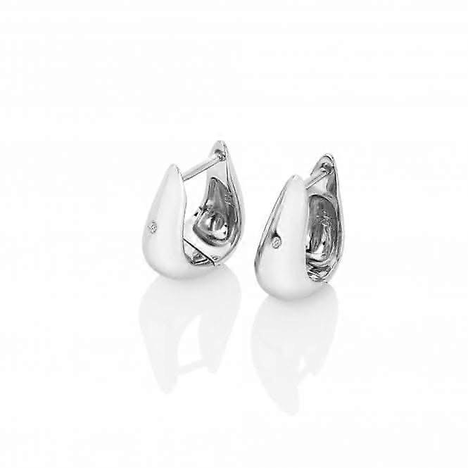 Sterling Silver Soul Huggie Earrings DE793