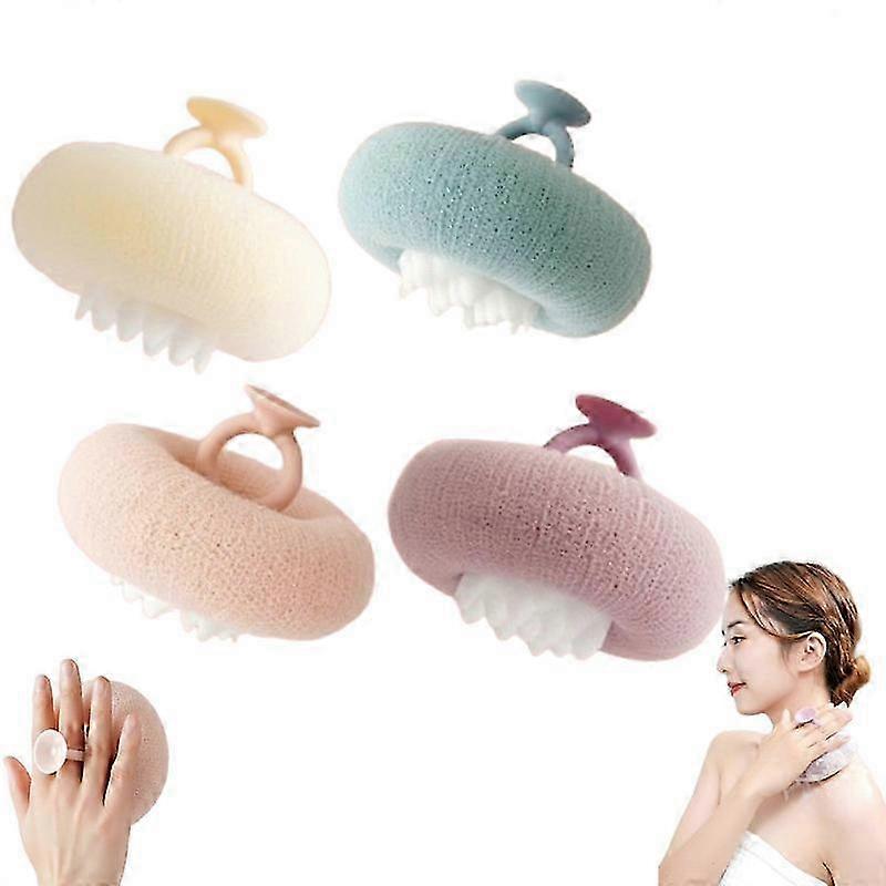 Super Soft Sunflower Bath Balls Shower Sponges for Men, Durable Material, Exfoliating, Large Size, Ideal for Daily Use