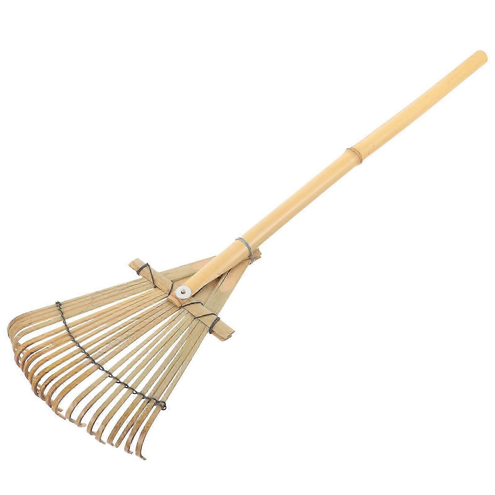 Convenient Hand Leaf Rake for Gardening Soil Spreading at Home