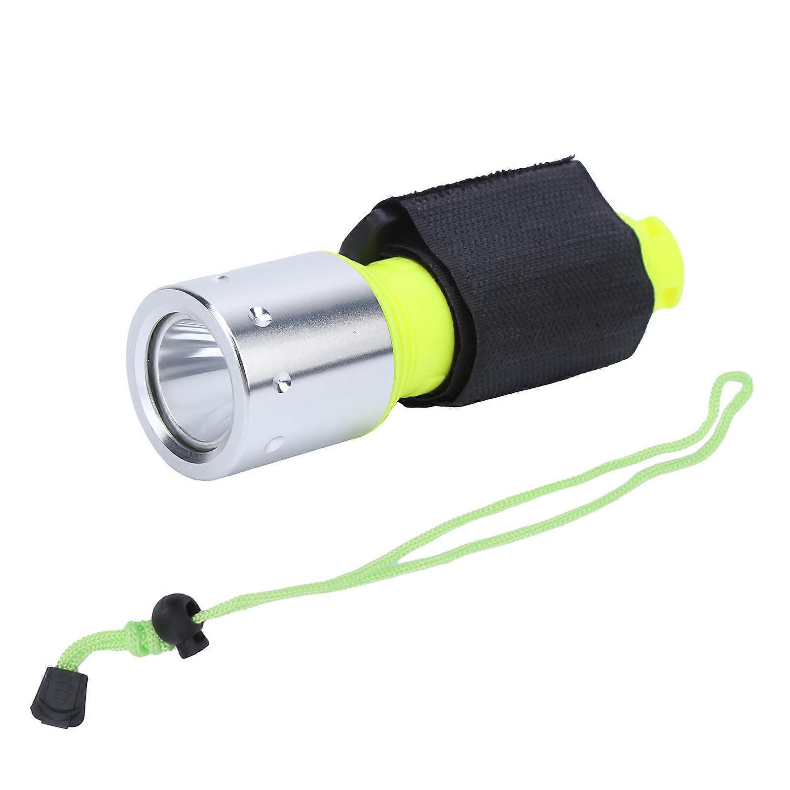Mini Diving Light Portable Waterproof Wear Resistant Diving Flashlight for Diving Expedition