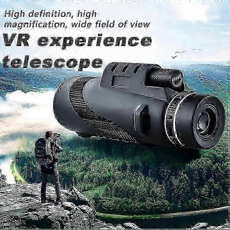 80x100 High Power Monocular Telescope-amesedak Compact Portable High Definition Monocular For Adults
