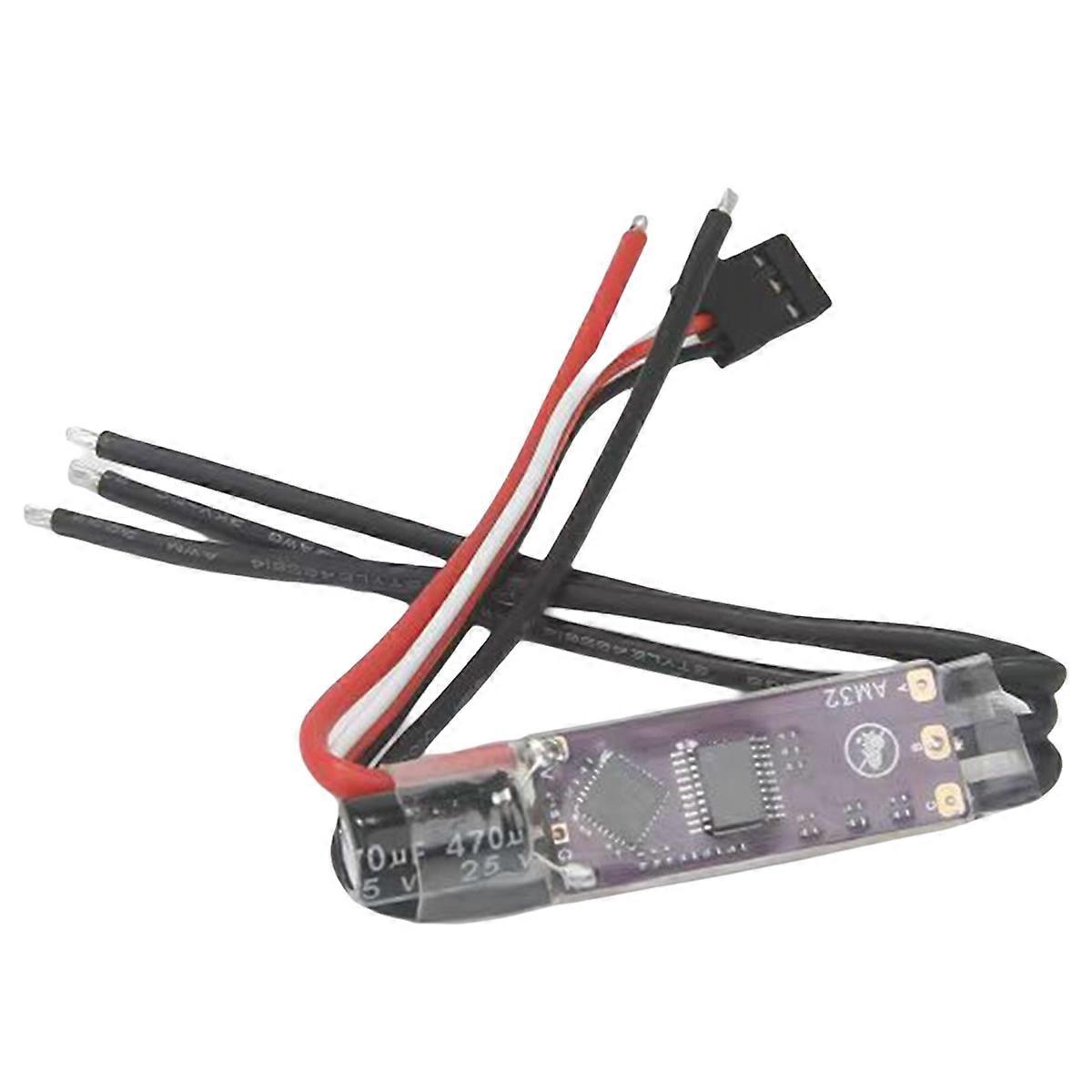 AM32 32-Bit ESC 2-4S Enhanced Version 40A Speed Controller with 5V2A BEC Module for RC Crawler Dron