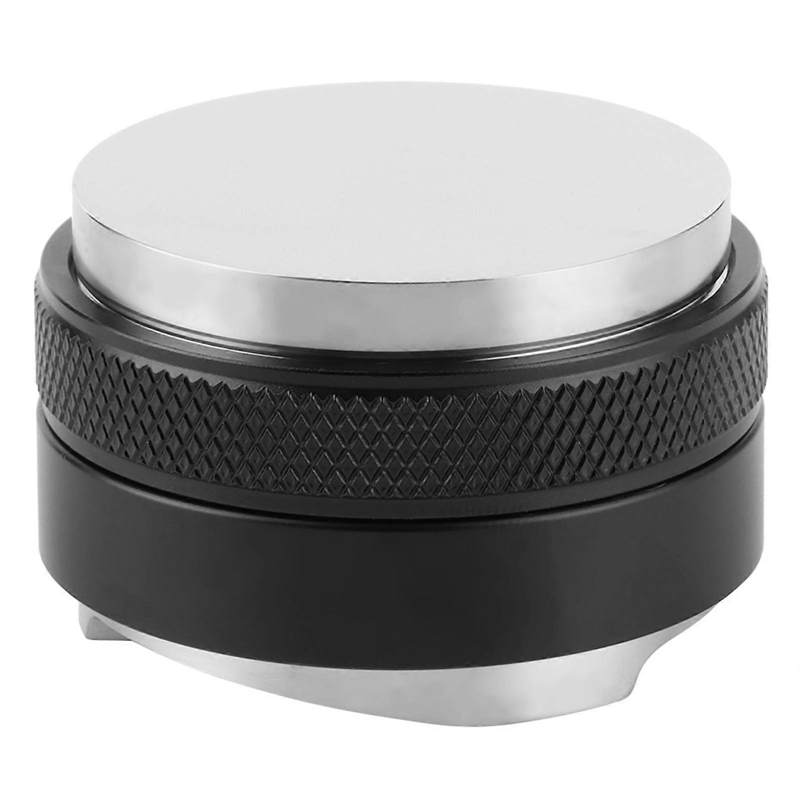 Dual Head Coffee Distributor Leveler Tool Adjustable Coffee Powder Tamper with 3 Angled Slopes/Flat Base