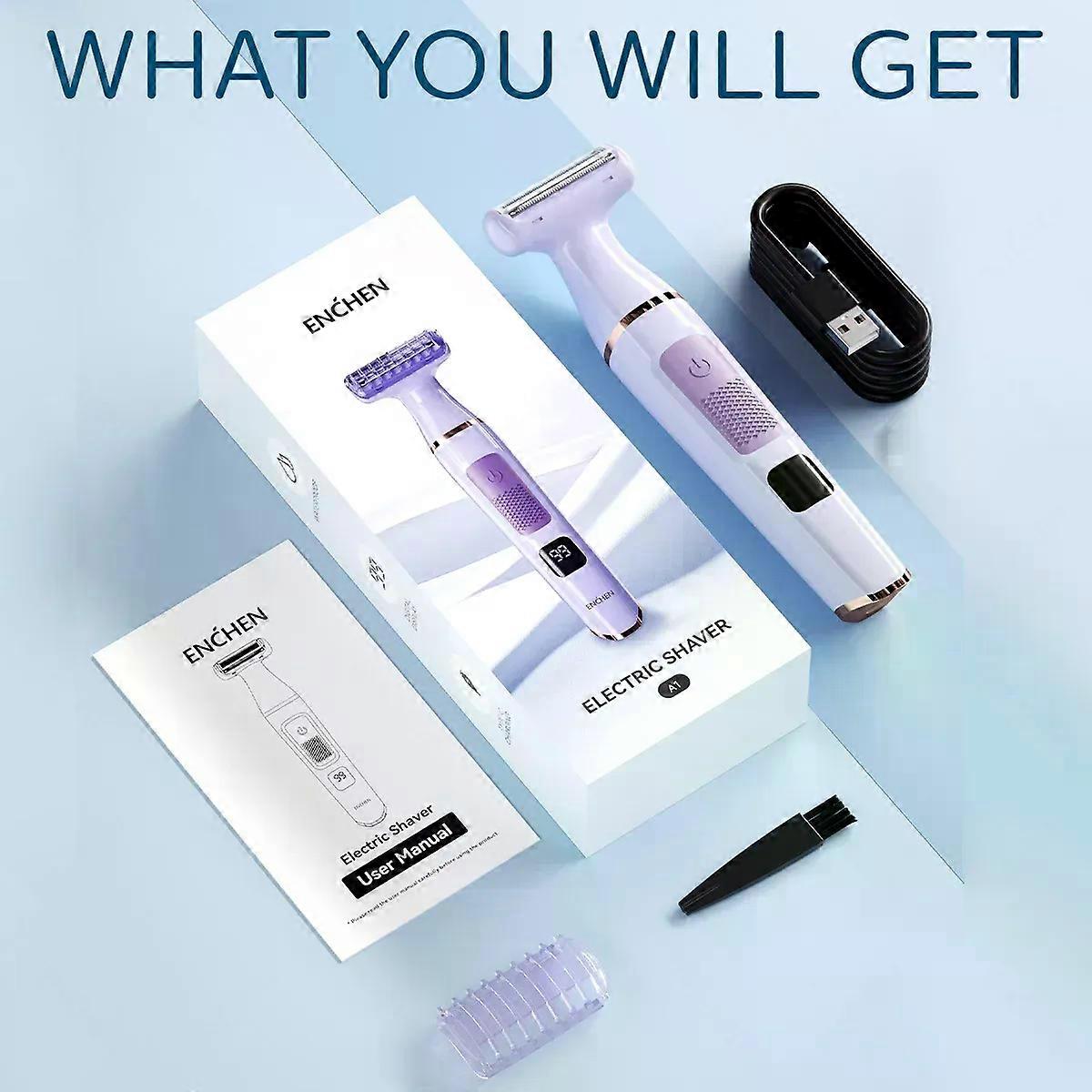 Electric Shaver Professional Wet and Dry Use Body Trimmer Hair Trimmer Beard Trimmer Razor Foil Shaver Shaving Machine A1