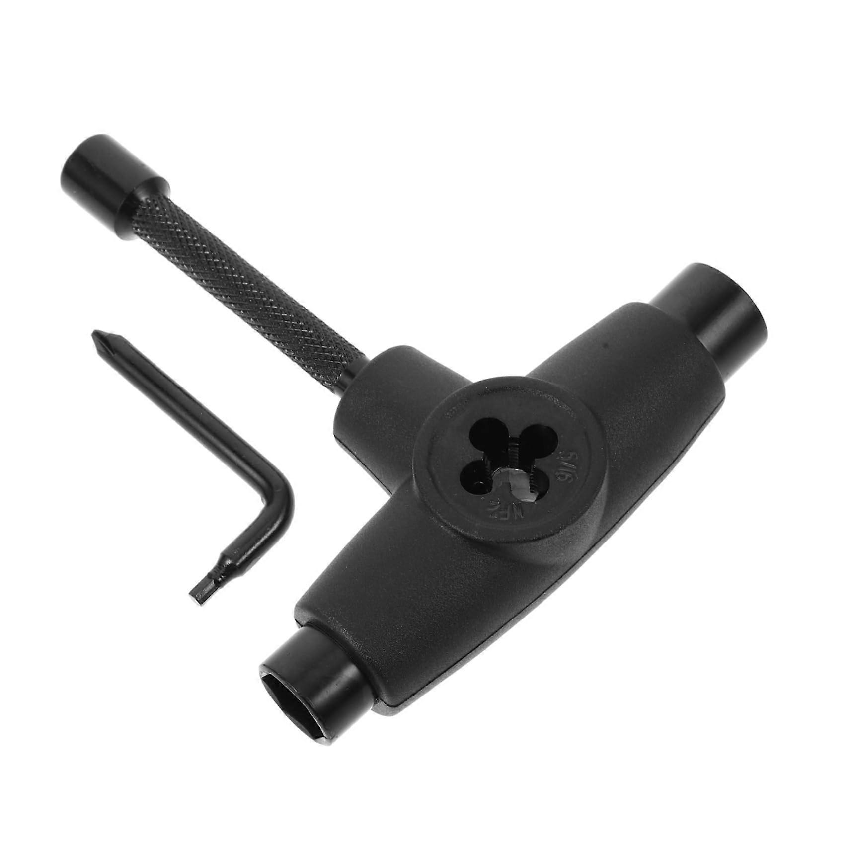 Skate Tool All-In-One Ratchet Wrench For Roller Skates And Skateboards, Compact Portable Assembly Tool