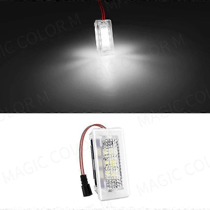 For Tesla Model 3 Y S X LED Atmosphere Foot-Well Lights Car Interior Lighting Floor Door Puddle Decorative Lamp Auto Accessories