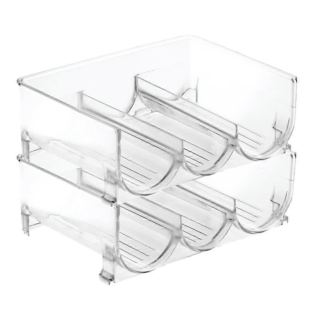 Stackable Bottle Racks for Water & Wine Bottles