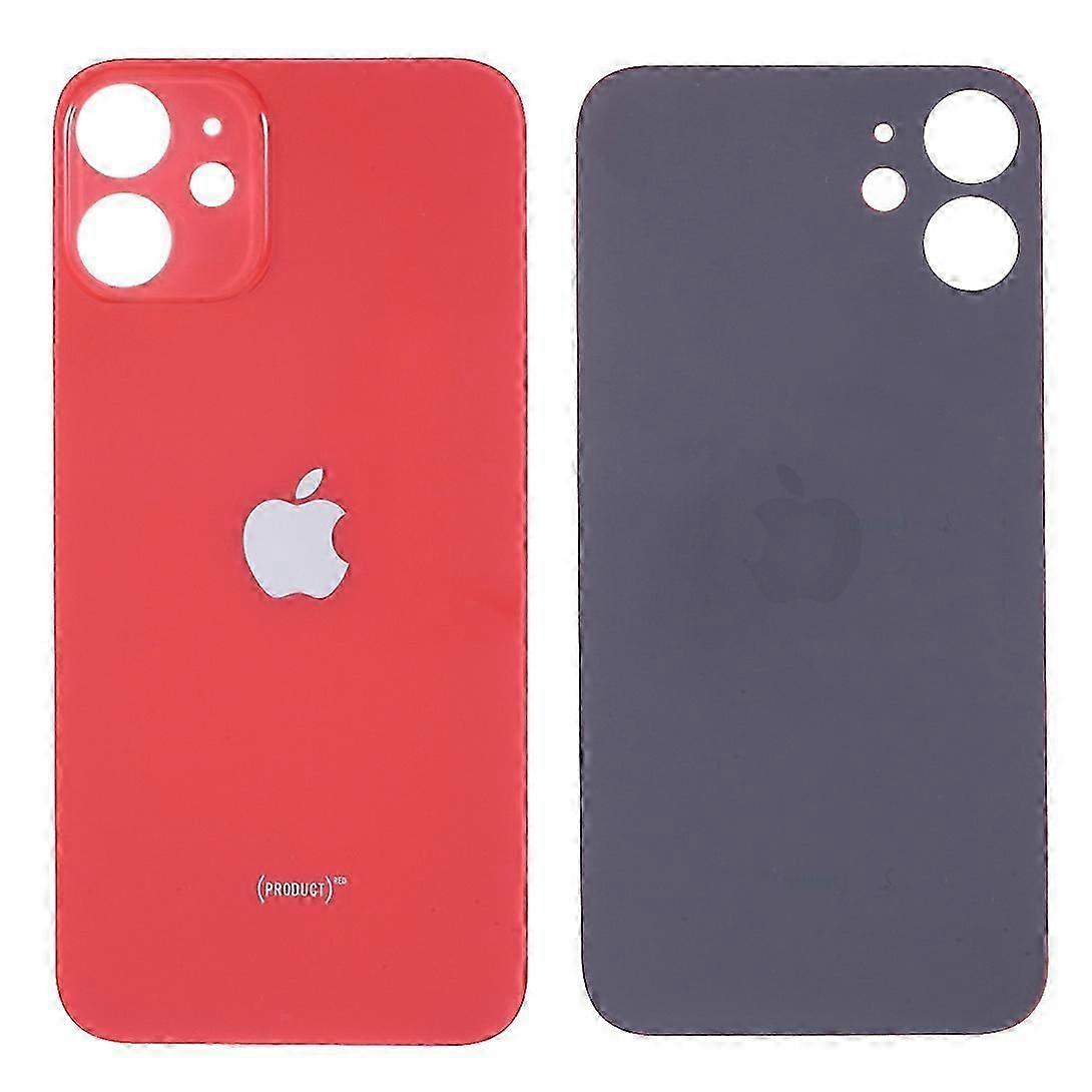 Για Iphone 12 Τμήμα επισκευής καλύμματος περιβλήματος μπαταρίας (τυπική έκδοση οπής δακτυλίου φακού κάμερας) - Μπλε