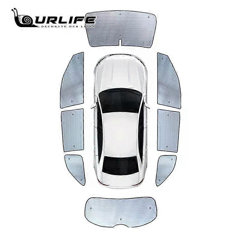 Suitable for Toyota Highlander 2017 2018 2019 2020 Car Window Windshield Sunshade Front UV Protect Reflector Sun Shade Sun Visor Silver