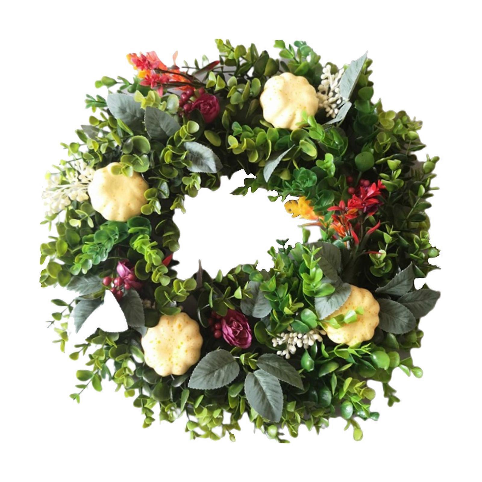 35/45cm Fall Wreath Garland Hanging Decor 35cm