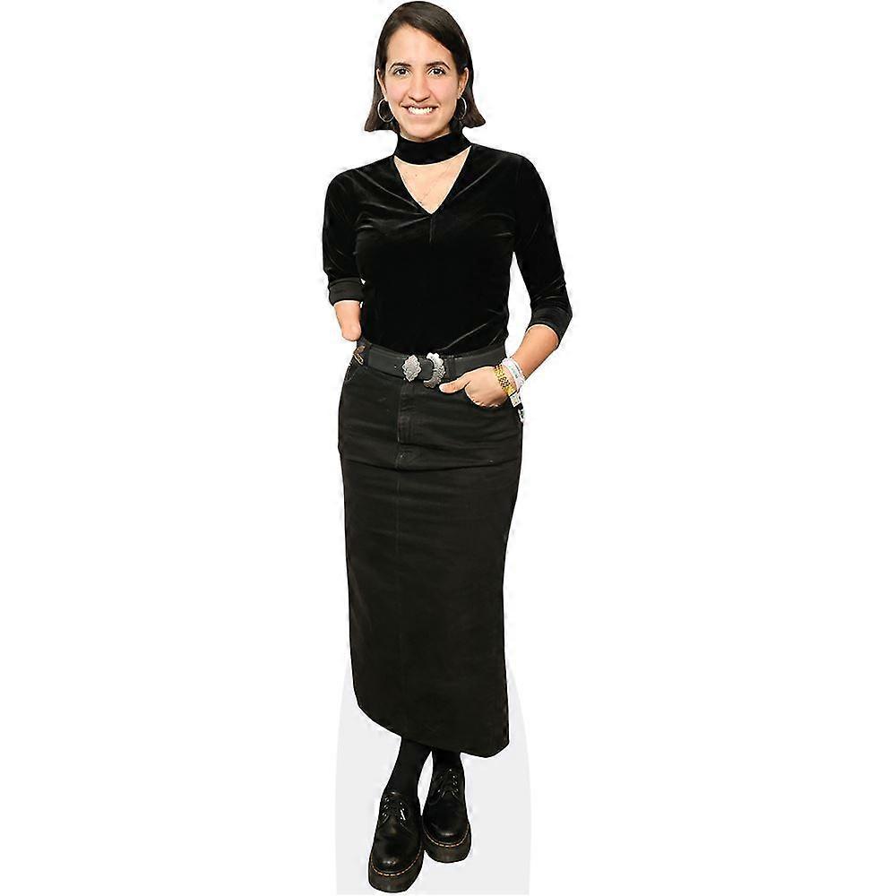 Victoria Canal (Black Outfit) Cardboard Cutout (lifesize OR mini size). Standee. Stand Up.