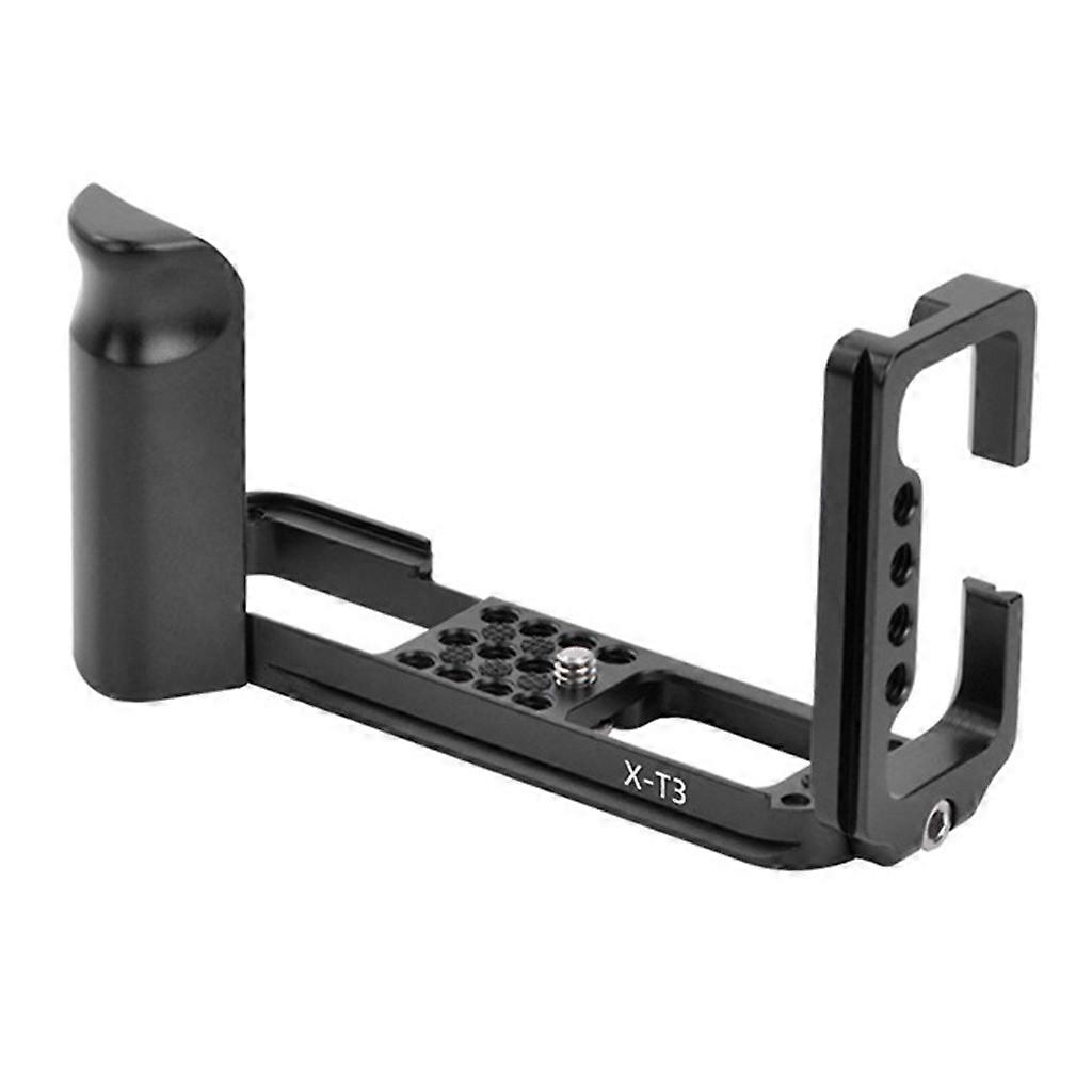 Professional L Shape Camera Bracket Video Shooting Fit for Fuji XT3 Camera for Install Microphone and Fill Light