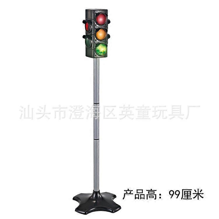 Simulation Traffic Light Toy for Kids Educational Safety Indicator with LED Lights Signal Lamp for Classroom and Indoor Play