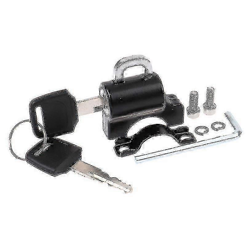 Anti Theft Helmet Lock, Safe And Portable 7/8 "22mm Motorcycle Handle Lock