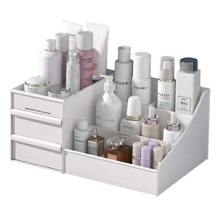 Multi-layer Drawer Cosmetic Jewelry Storage Box Makeup Organizer Container Desktop Sundries Storage Box