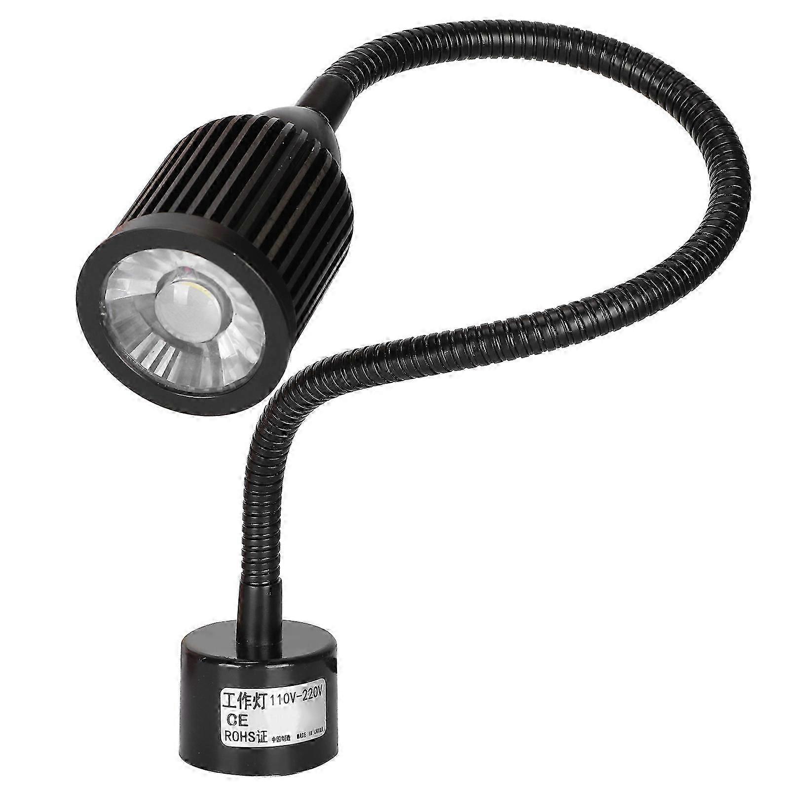 12W LED Sewing Machine Light Flexible Magnet Work Lamp for Workbench Lathe US 110?220V