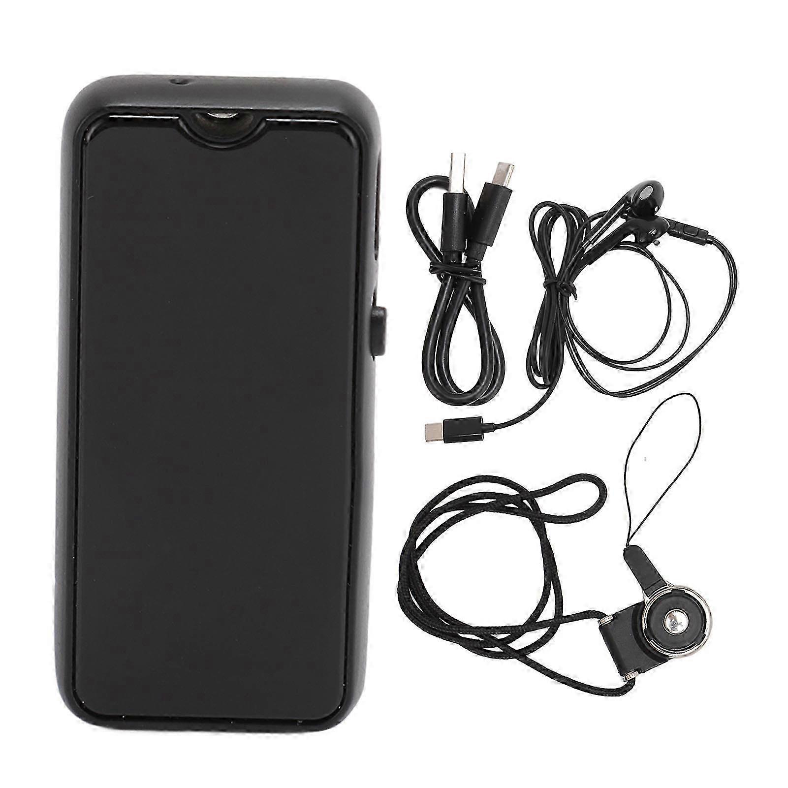 2025 Digital Voice Portable Magnetic MP3 Player Recorder 200mAh Noise Reduction Sound Recording Device for Lecture