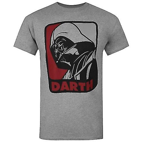 Star Wars Official Mens Darth Vader Sport T-Shirt