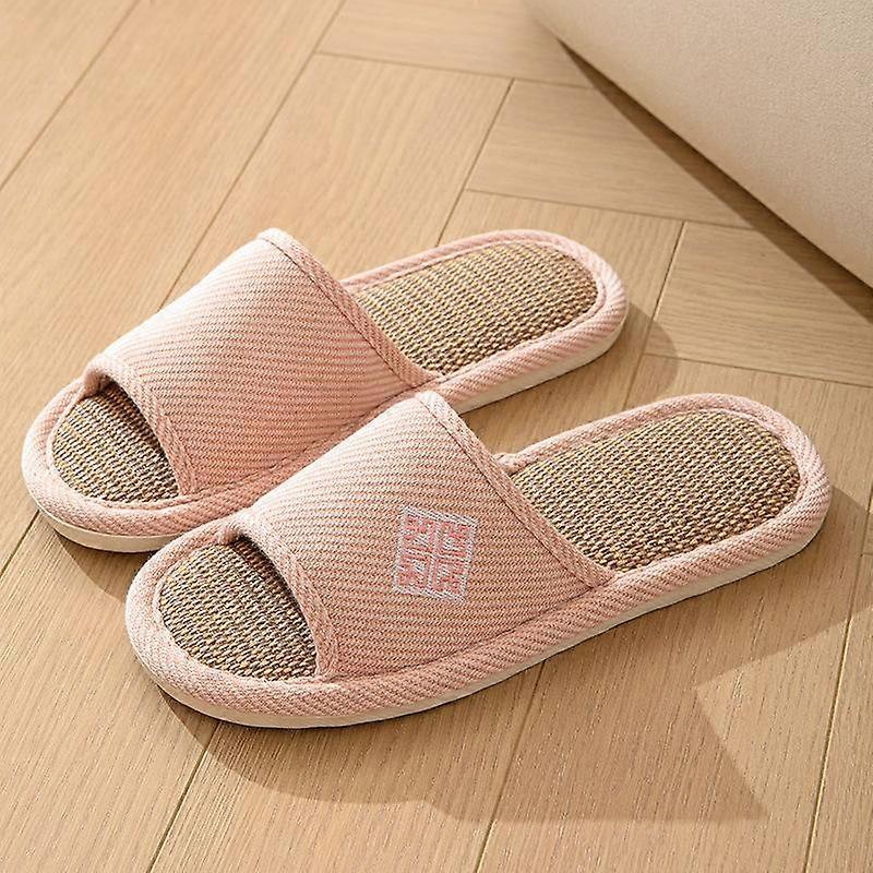 Slippers for Couples, Wooden Flooring for Home Use, Soft Bottom, Thick Bottom, Office Non Slip, Unisex