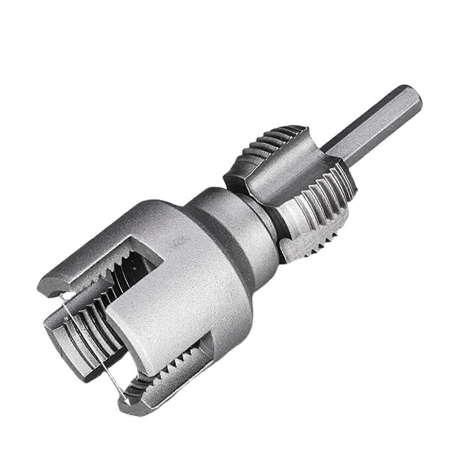 Heavy Duty Wire Opener Tap Water Pipe Threading Cutting Tool Internal & External For 1/2" 3/4" Plumbing Installations