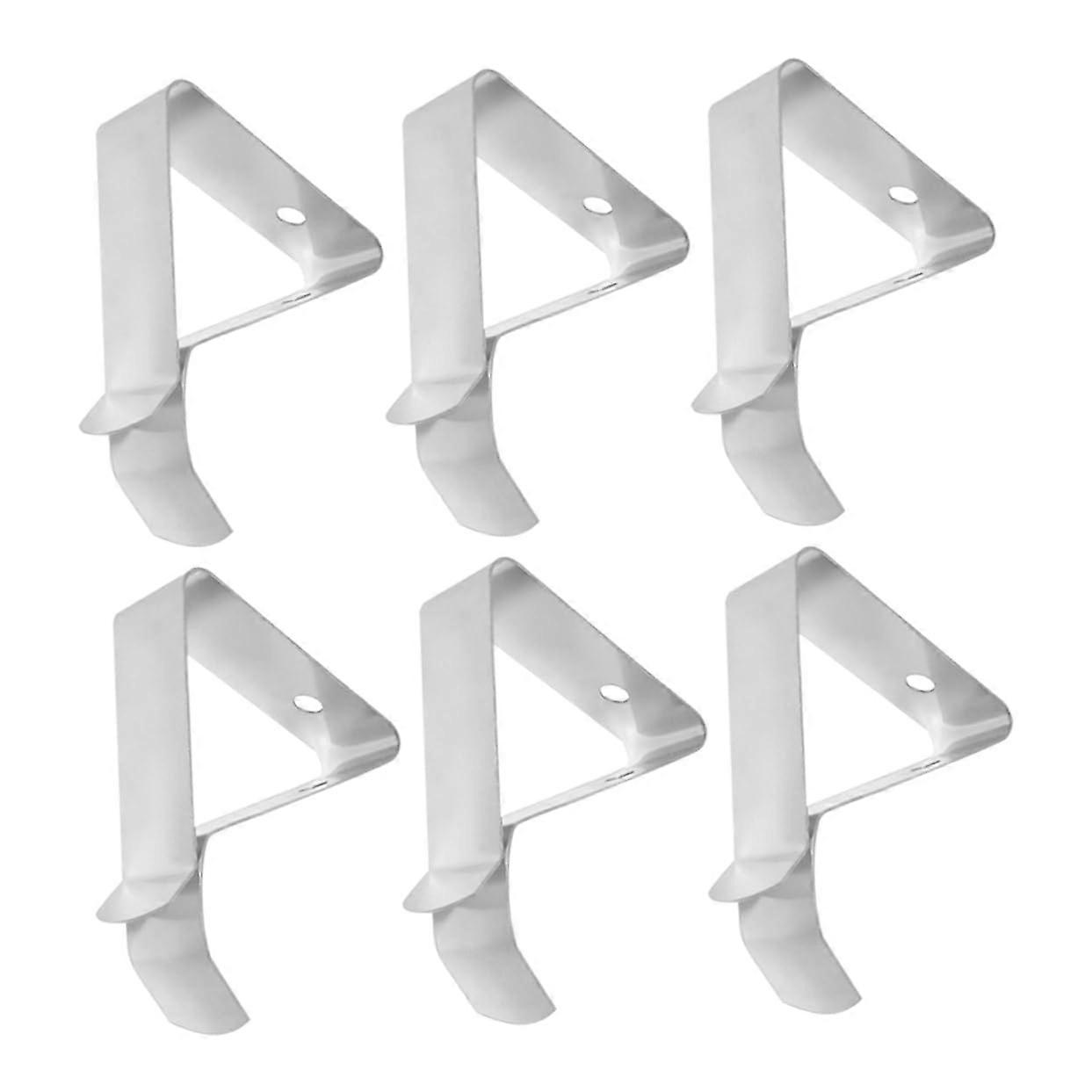 Meat Thermometer Clips Pack Of 6 For Precise Temp Measurement For Kitchen, Grill And Baking Durable And Easy To Use