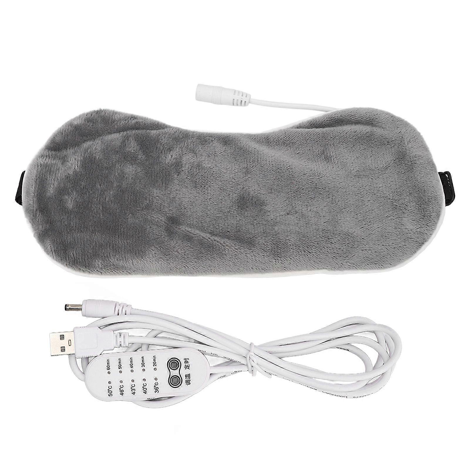 2025 Latest Model Heating Blindfold USB Hot Compress Adjustable Improve Sleep ...