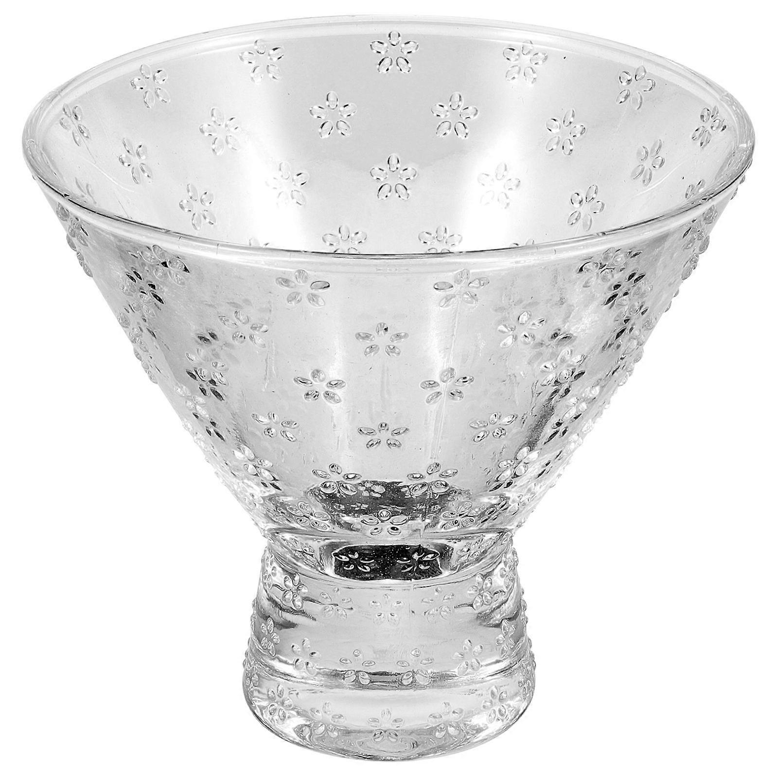 Minimalist Design Glass Dessert Cup Display Desserts and Ice Cream for Conferences 1Pcs