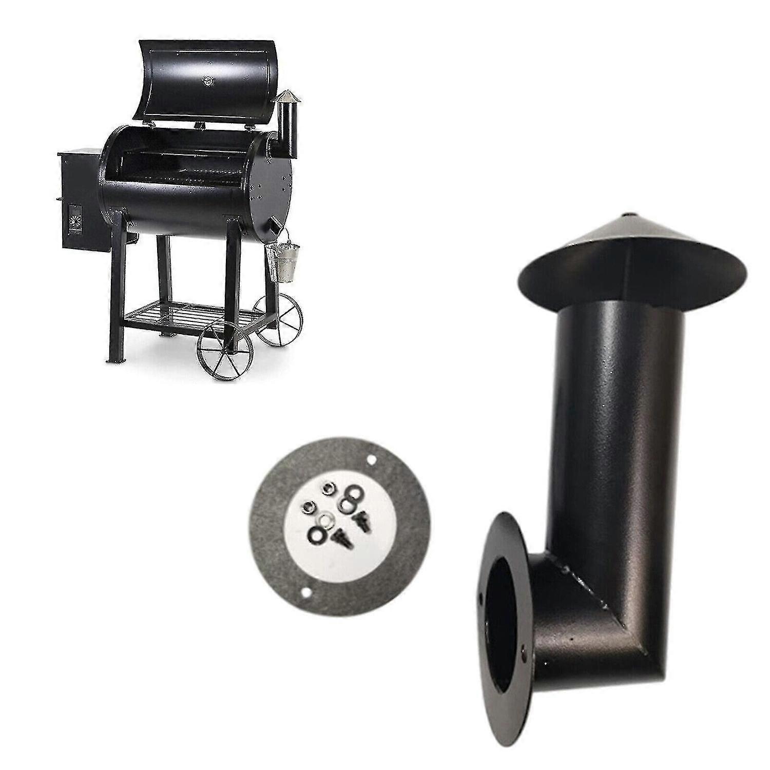 Bbq Charcaol Grill Stack Chimney For Pitboss Traeger Camp Ft