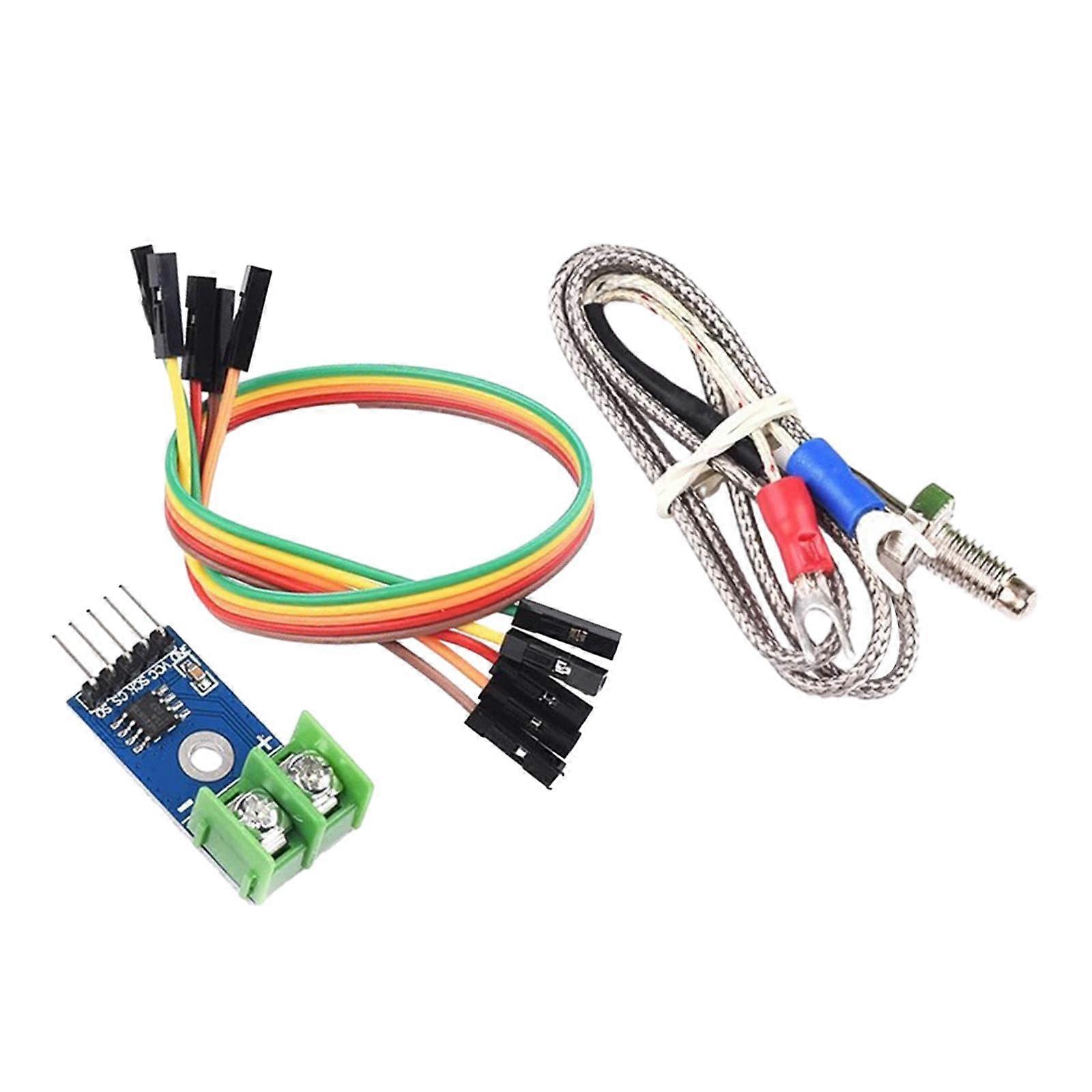 MAX6675 Module 5V DC, K-Type Thermocouple Temperature Sensor, SPI Interface For Room Temperature Measurement