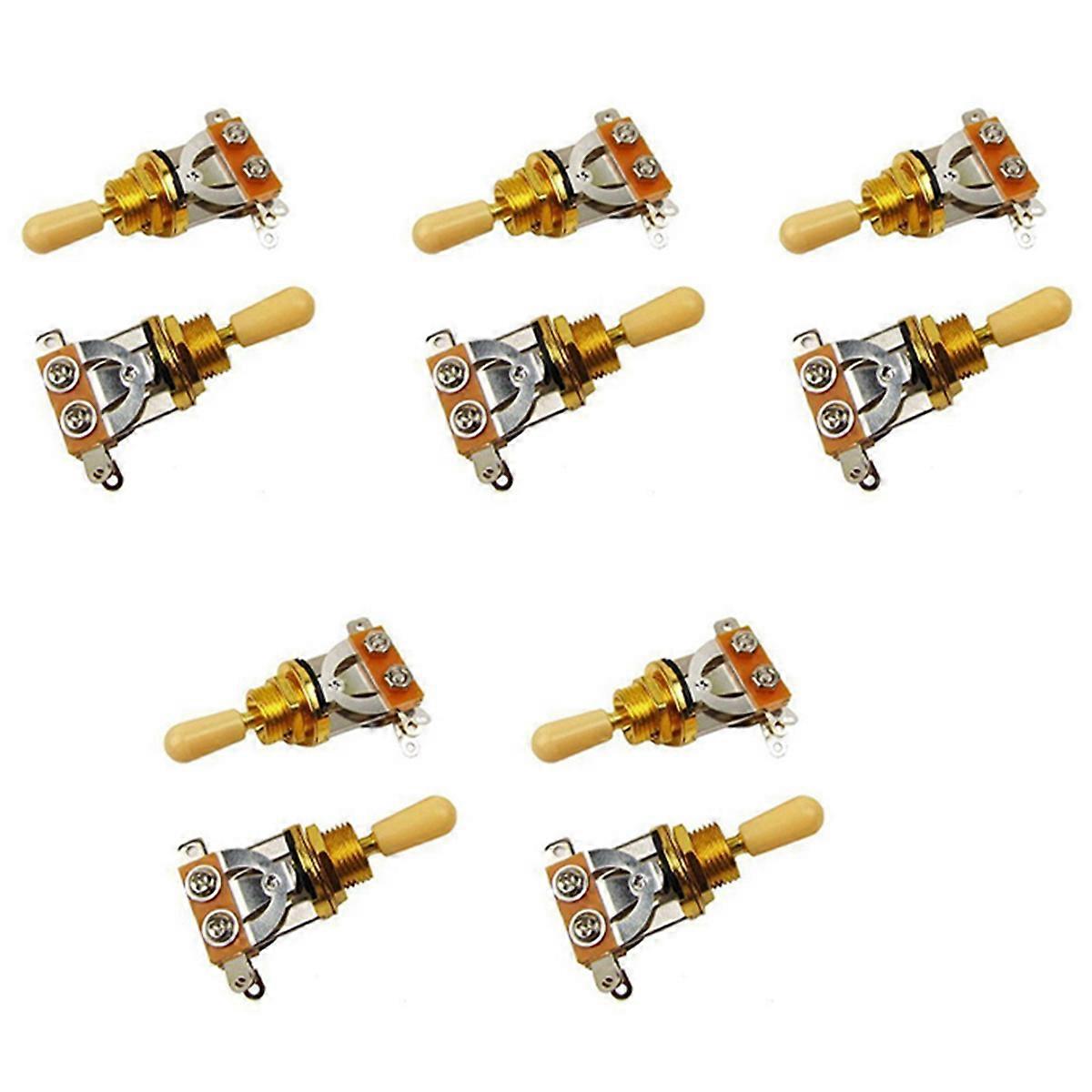Metric 3 Way Short Straight Guitar Pickup Selector Toggle Switch Knob For Lp Electric Guitar Parts(P