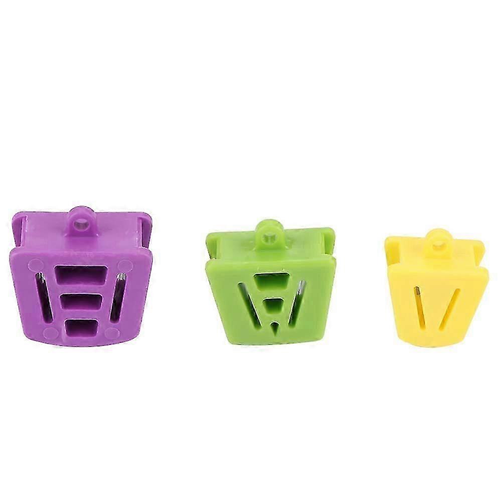 3pcsマルチサイズマウスプロップバイトオープナー歯科医材料口腔内プロップ口腔衛生ケアツール