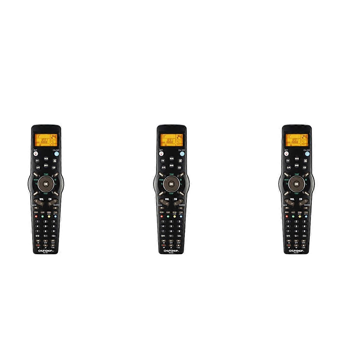 3X RM991 Smart Universal Remote Control Multifunctional Learning Remote Control for TV/,DVD CD,SAT/C