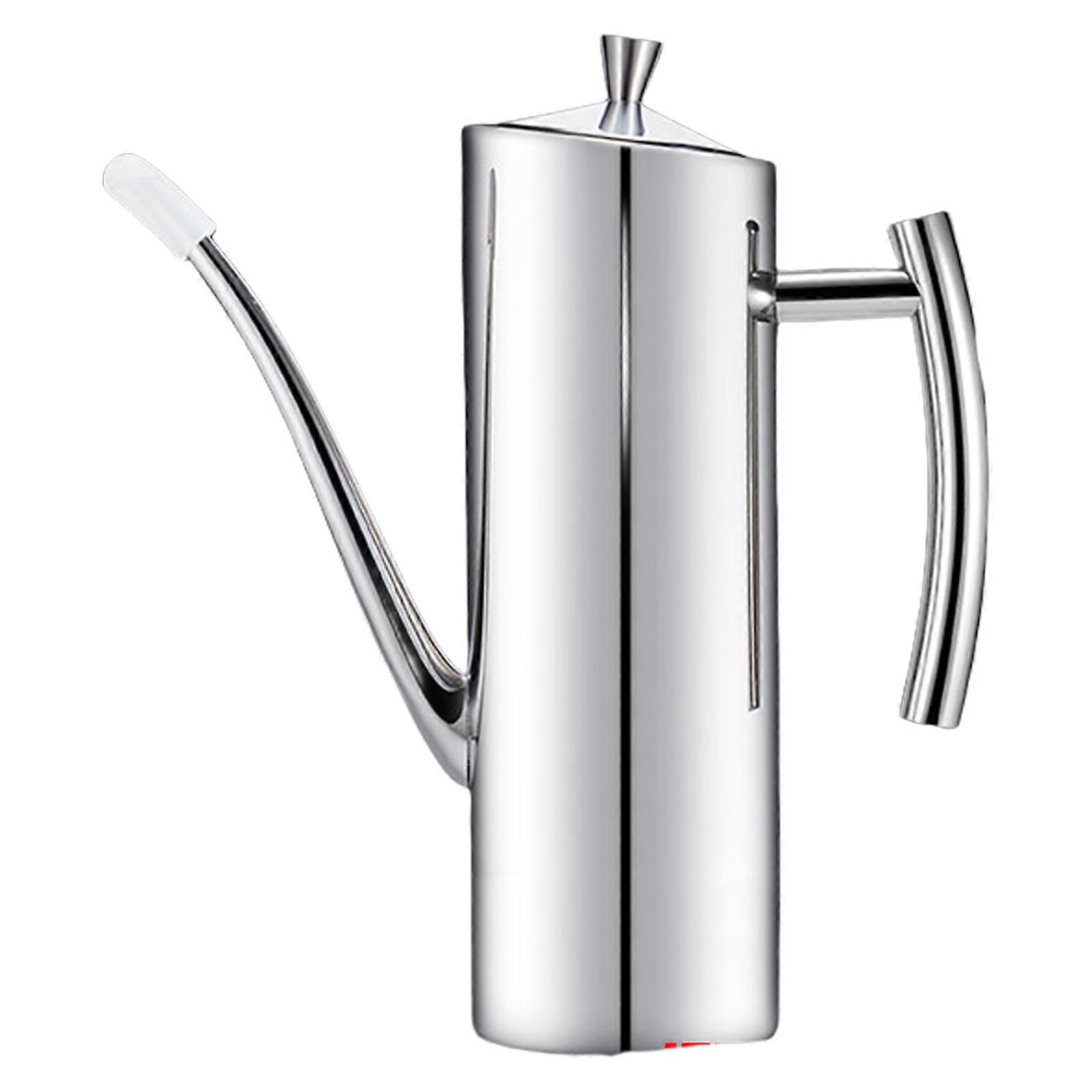 Professional Grades Oil Dispenser Leak Resistant Spout Ergonomic Press Button Operation Durable Nonrust Steel Build Multicolor