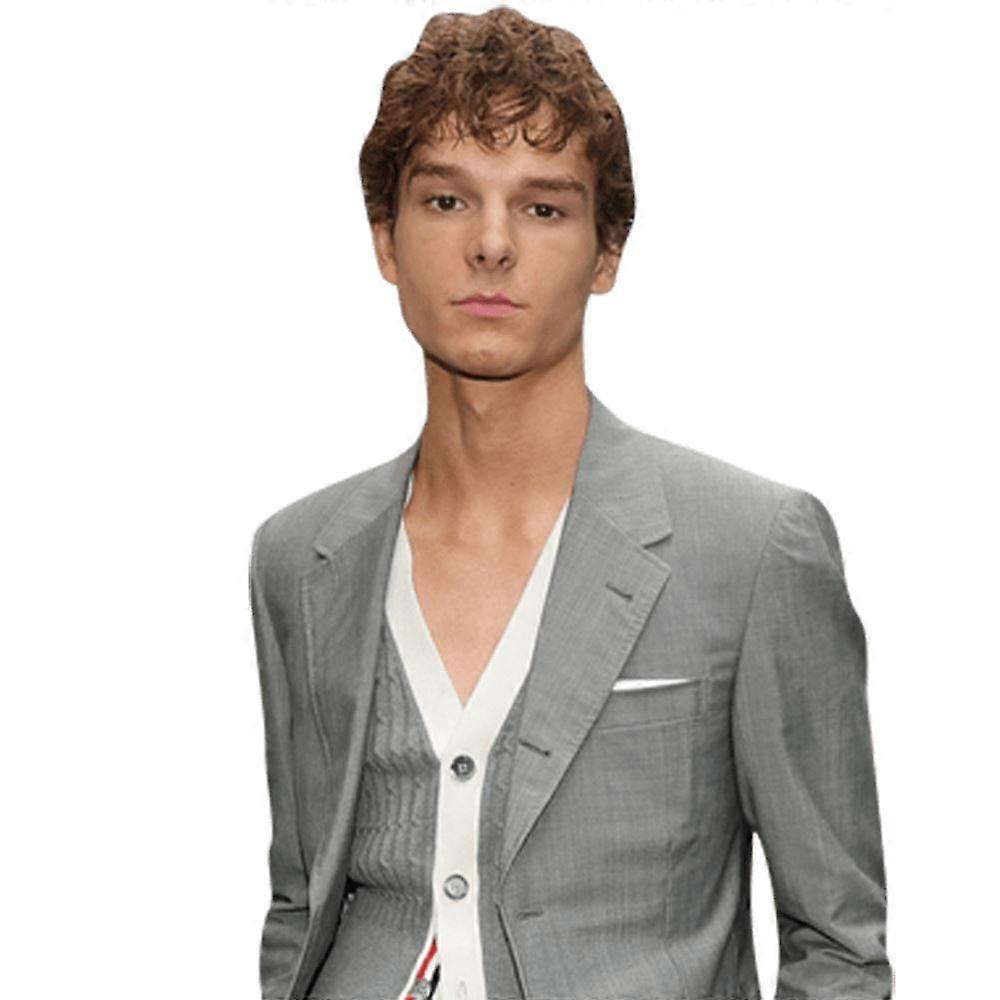 Mason Thames (Grey Suit) Half Body Buddy Cutout