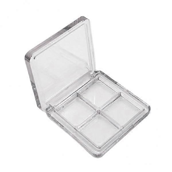 5X Clear Plastic Containers for Eyeshadow, Blush, Pressed Powder, 5ml, Compact Size, Travel-Friendly, Durable Design