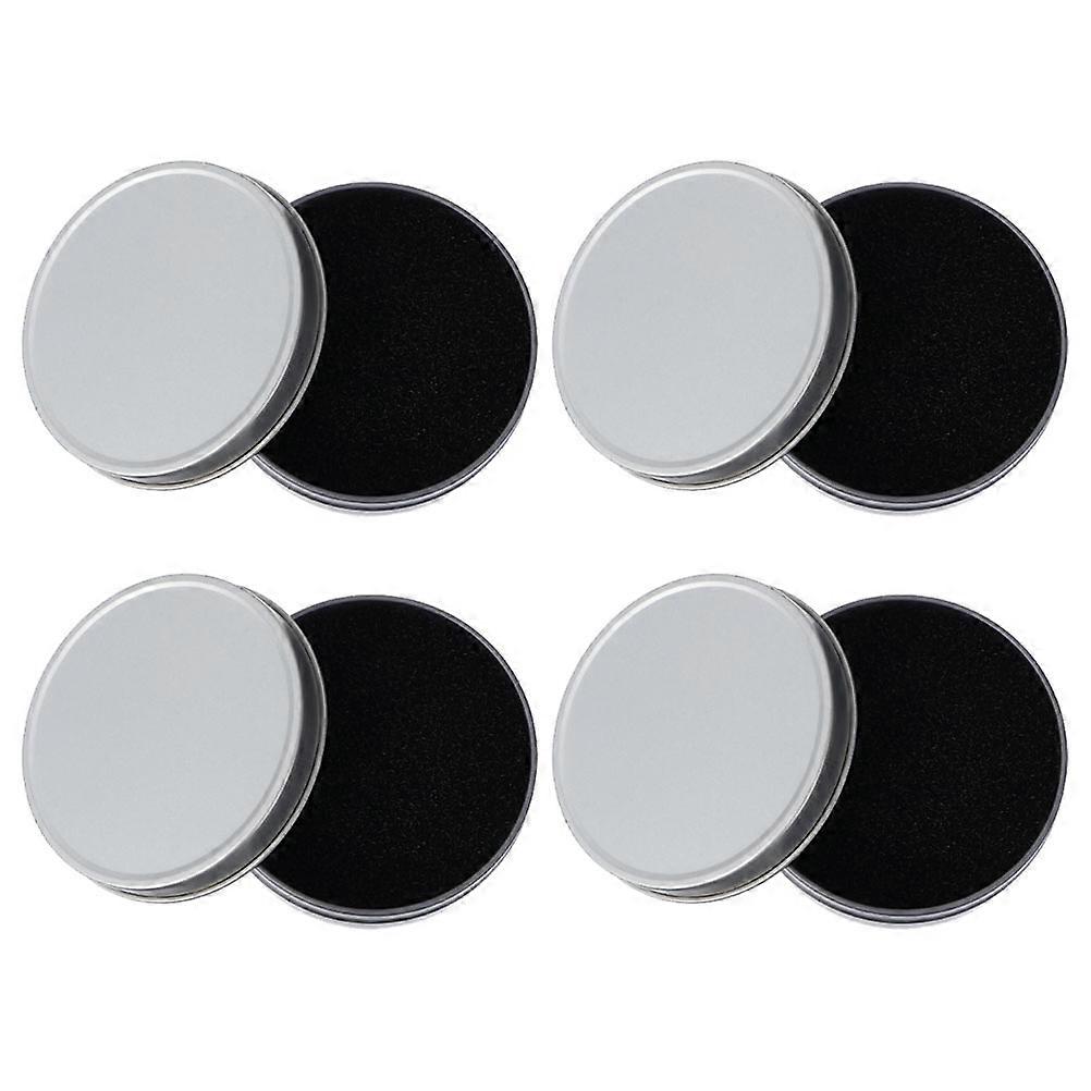 Cleaning Brushes Activated Carbon Sponge Simple Style 8x8cm 4Sets