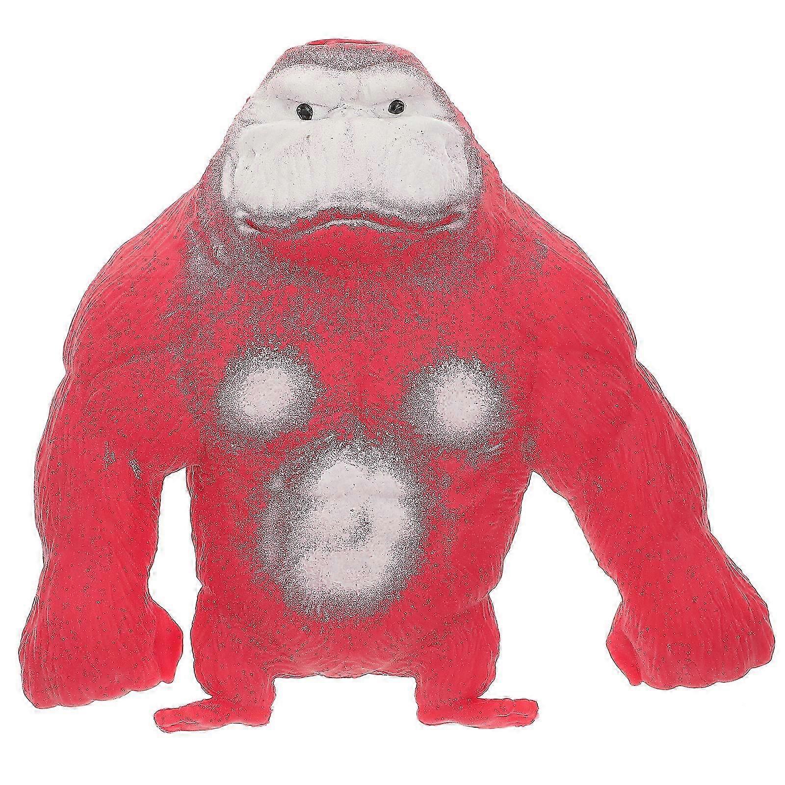 Gorilla Figure Toy Gorilla Elastic Squeeze Toy Decompress Gorilla Monkey Toy