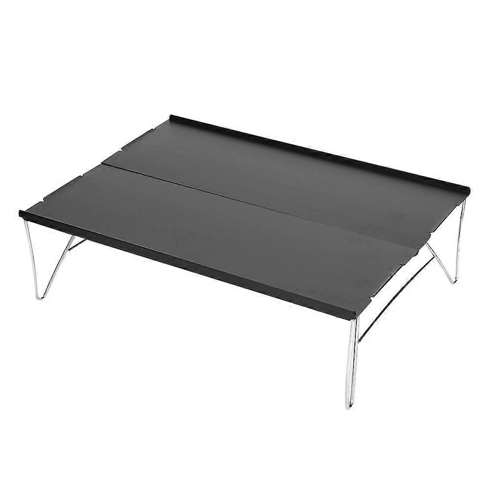Outdoor Barbecue Table Ultra‑Light Portable Folding Aluminum Alloy Table for Picnics