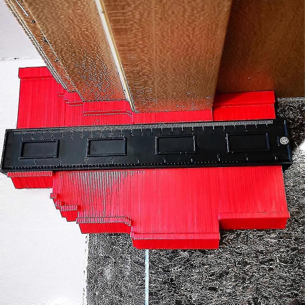Irregular Contours Gauge Arc Ruler Plastic Template for Curvature Scale Tiling Laminate 12/14/25 Cm