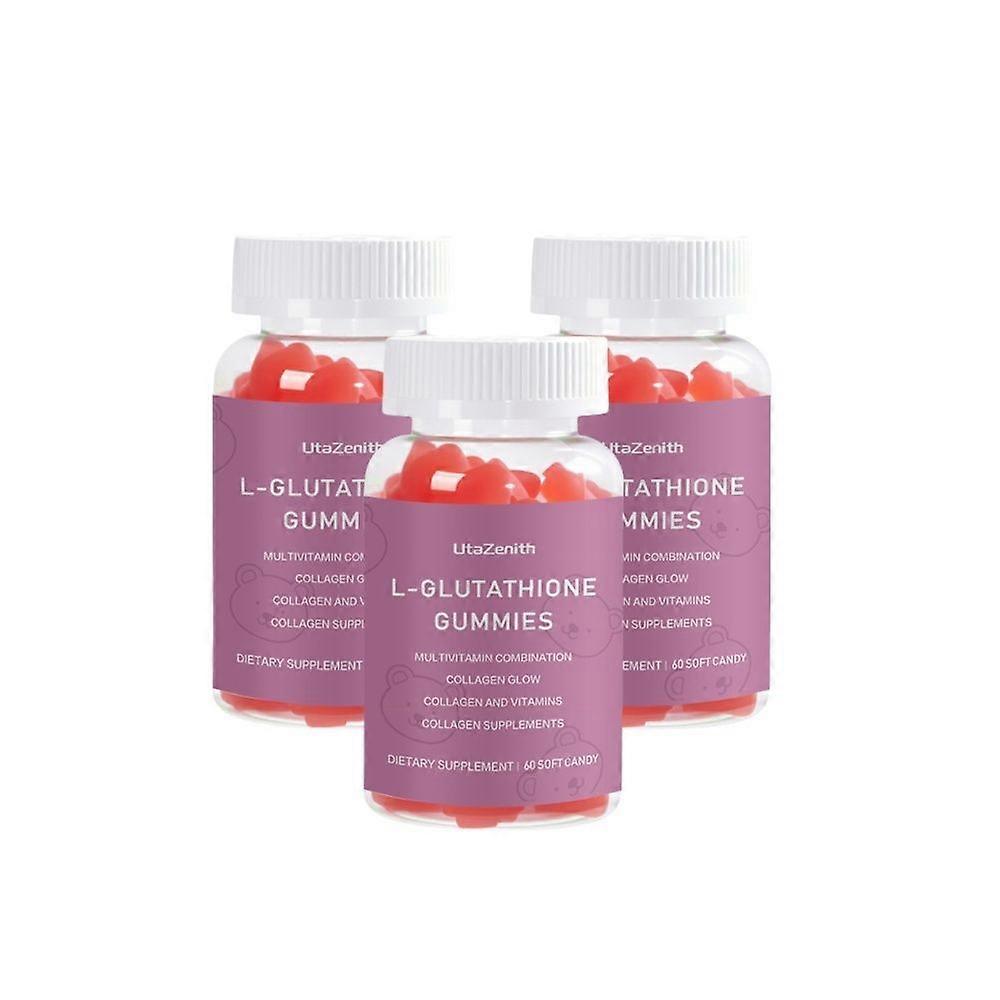 L,Glutathione gummies , contains vitamins C and B12 , daily supplement