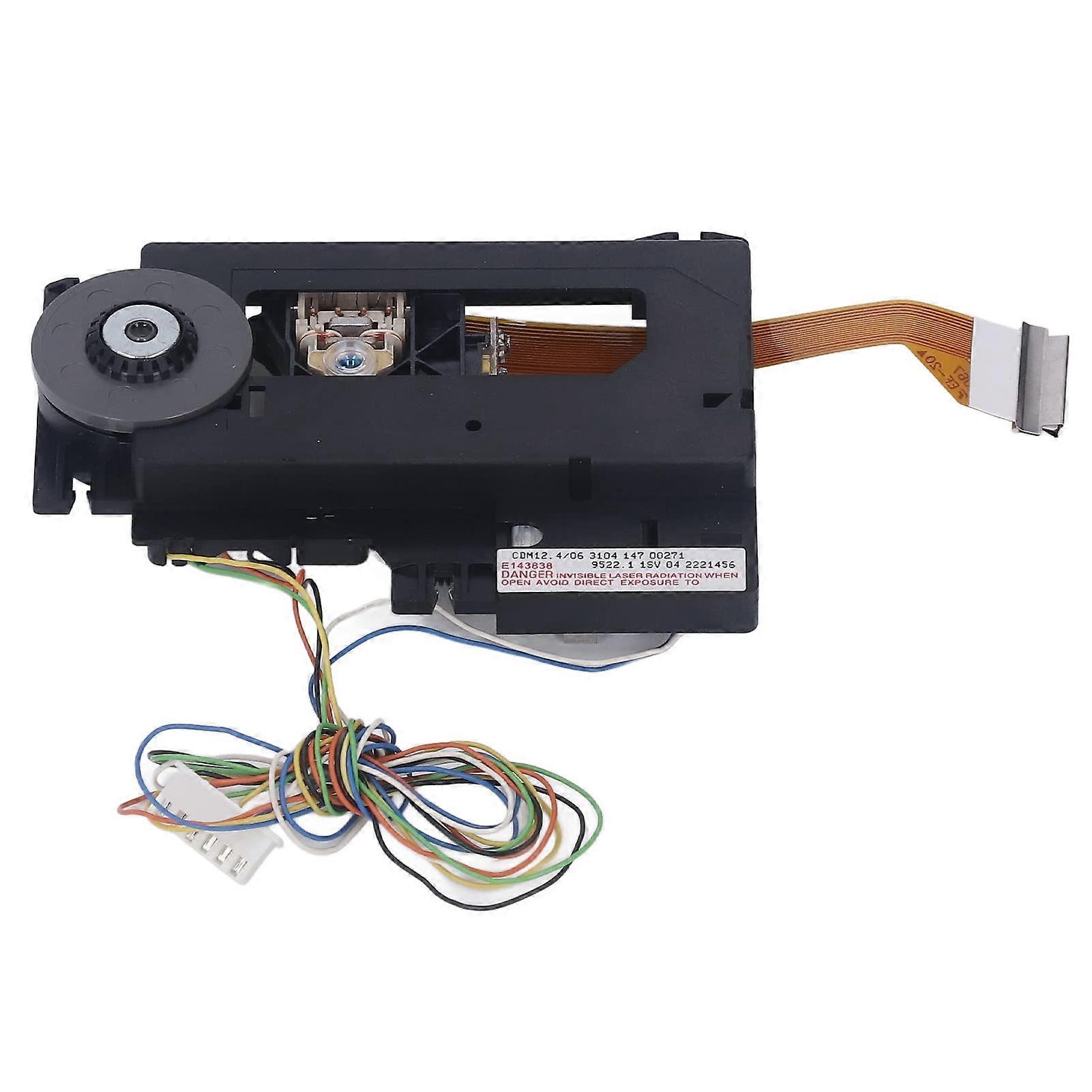 Optical recording mechanism, lens assembly, optical head for Compact Discs, speed single channel