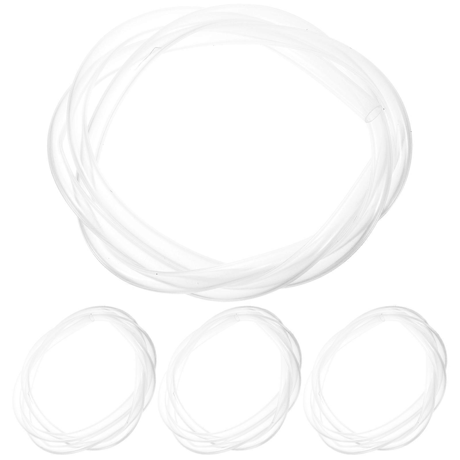 Replacement Parts For Water Dispenser Silicone Hoses Businesses 100cm x 0.85cm x 0.85cm Wear Resistant 4Pcs
