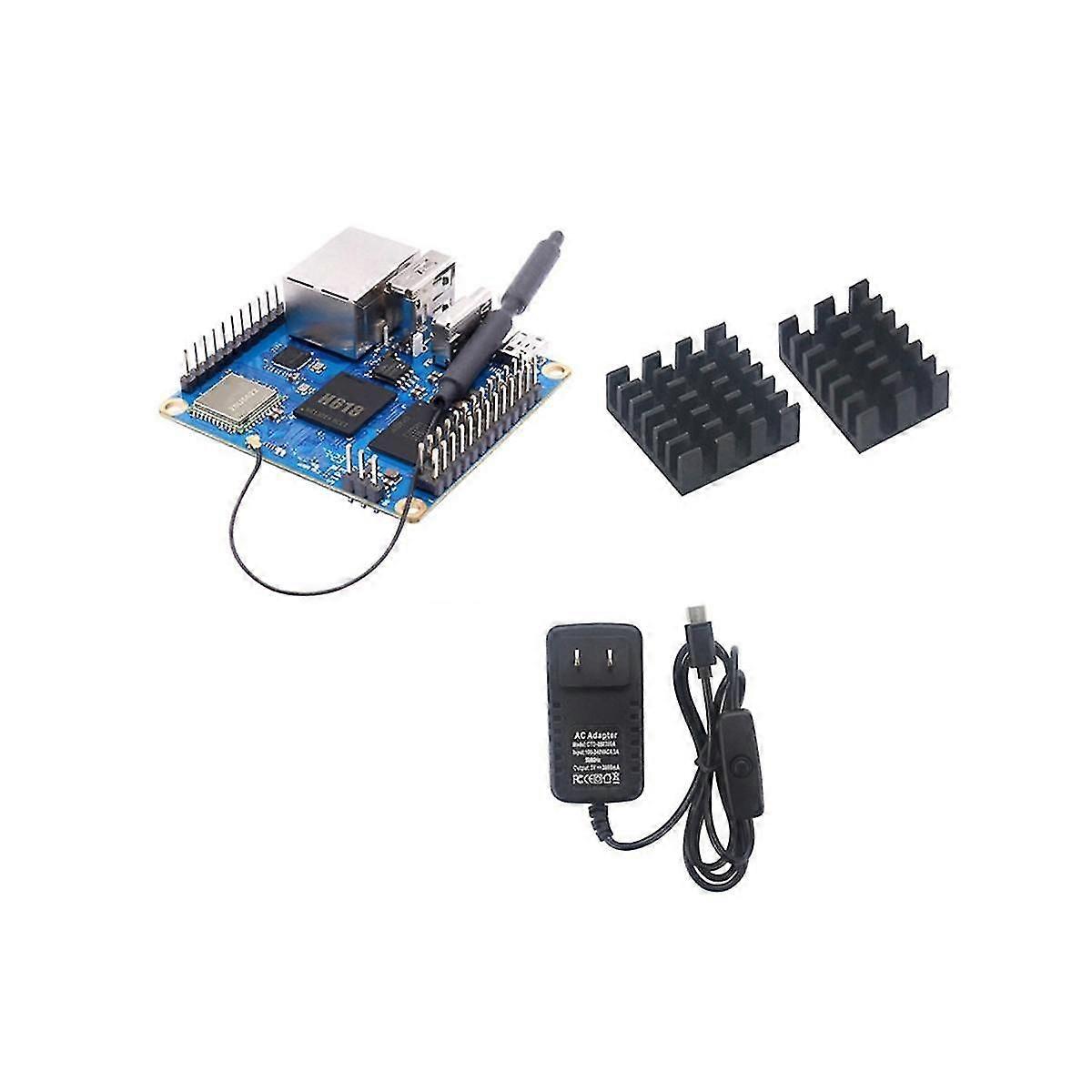 For Zero3 Development Board 1.5GB RAM H618 WiFi5+BT5 Gigabit LAN for Android12 Debian12 with Heat S