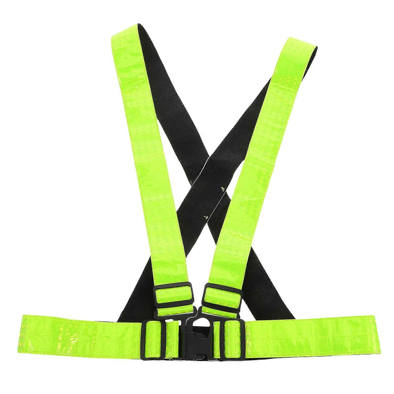 Reflective Safety Vest for Jogging, Walking, Hiking – High Visibility, Adjustable, Lightweight & Comfortable Design for Nighttime Activities