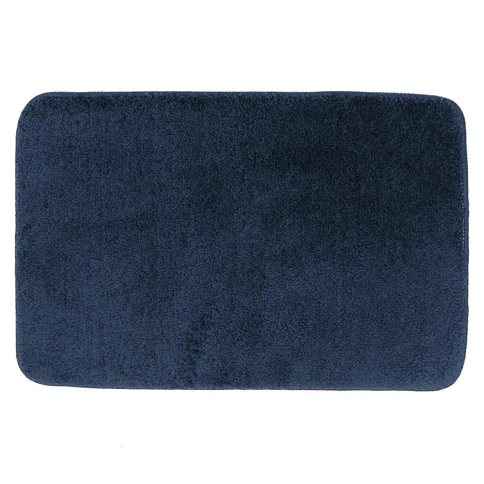 Door Mat Indoor Small Door Mat Nonslip Waterproof Rectangular Home Carpet Navy 60x40x1cm 1Pc