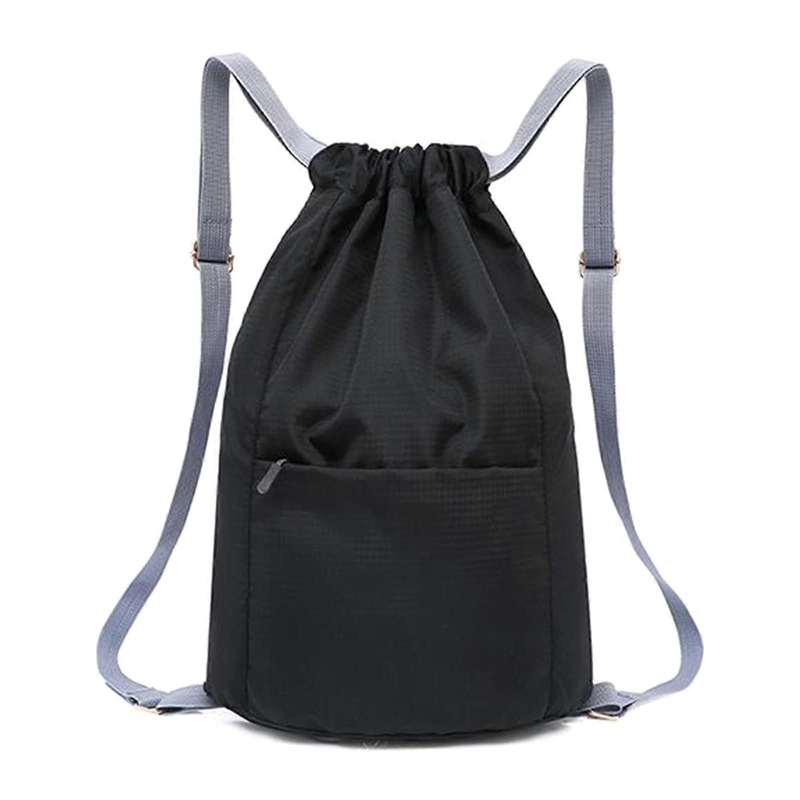 Drawstring Backpack Unisex Gym Sacks Travel Shoulders Bag For School Large Sport Backpack