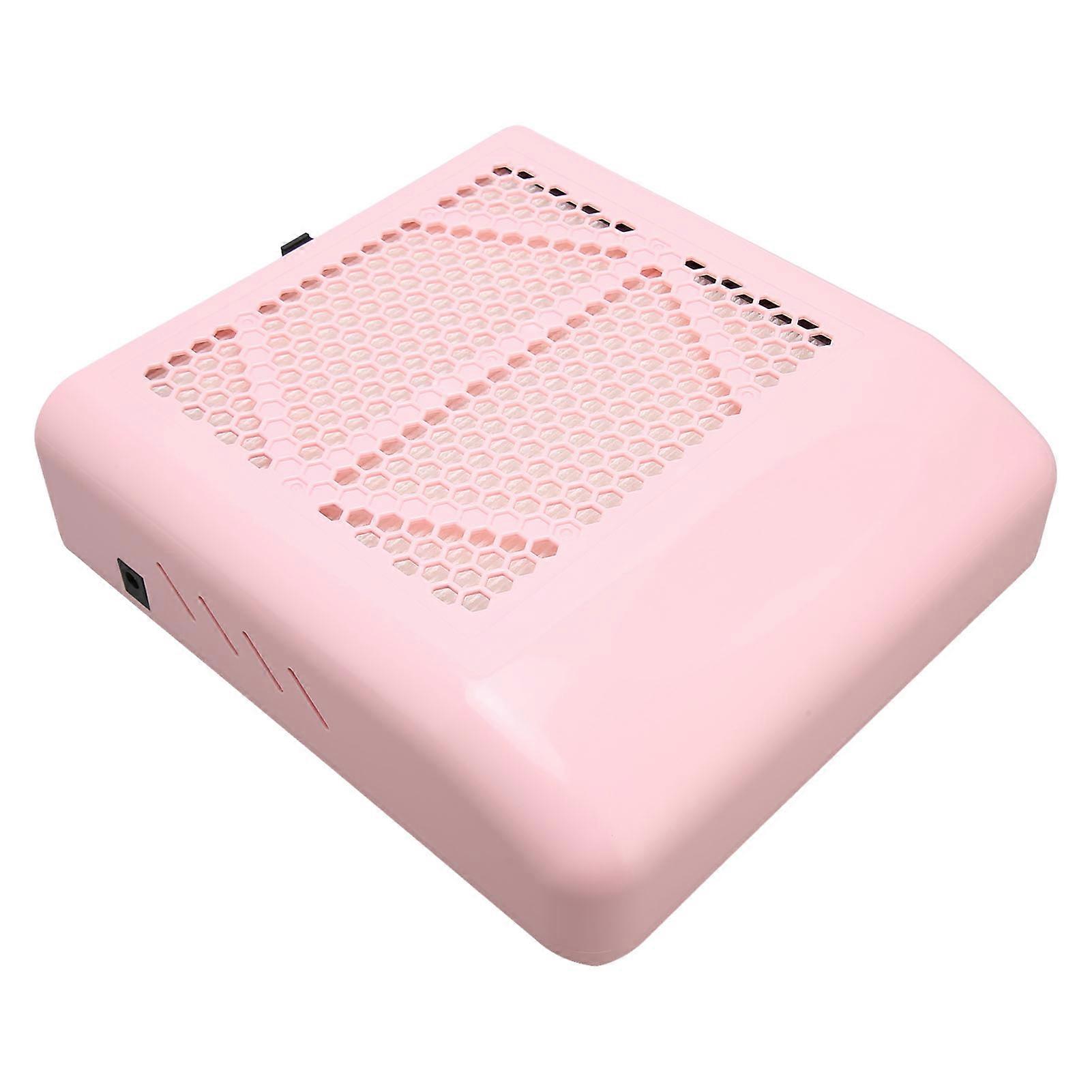 80W Nail Dust Collector Strong Suction Detachable Filter Nail Dust Vacuum Cleaner 100‑240V EU Plug