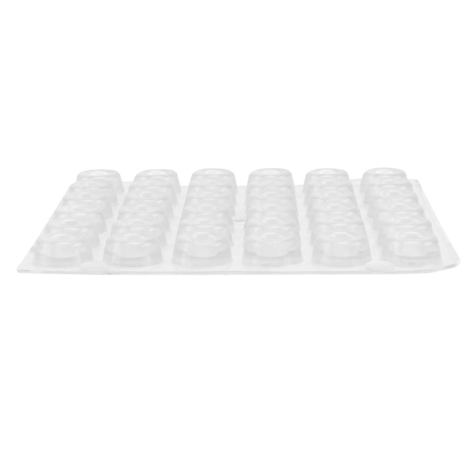 36PCS PVC Furniture Cabinet Mute Pad Anti Slip Anti Collision Colloidal Particle